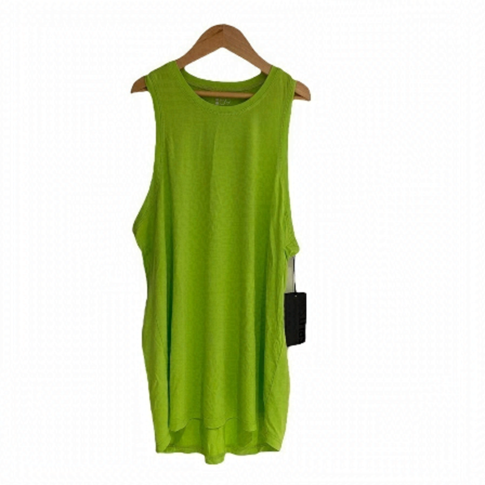 SPLITS59 NWT Neon Green Tank Top